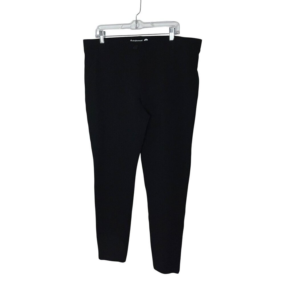 Betabrand Black Dress Pants For Women Size XXL Stretch Pull-On